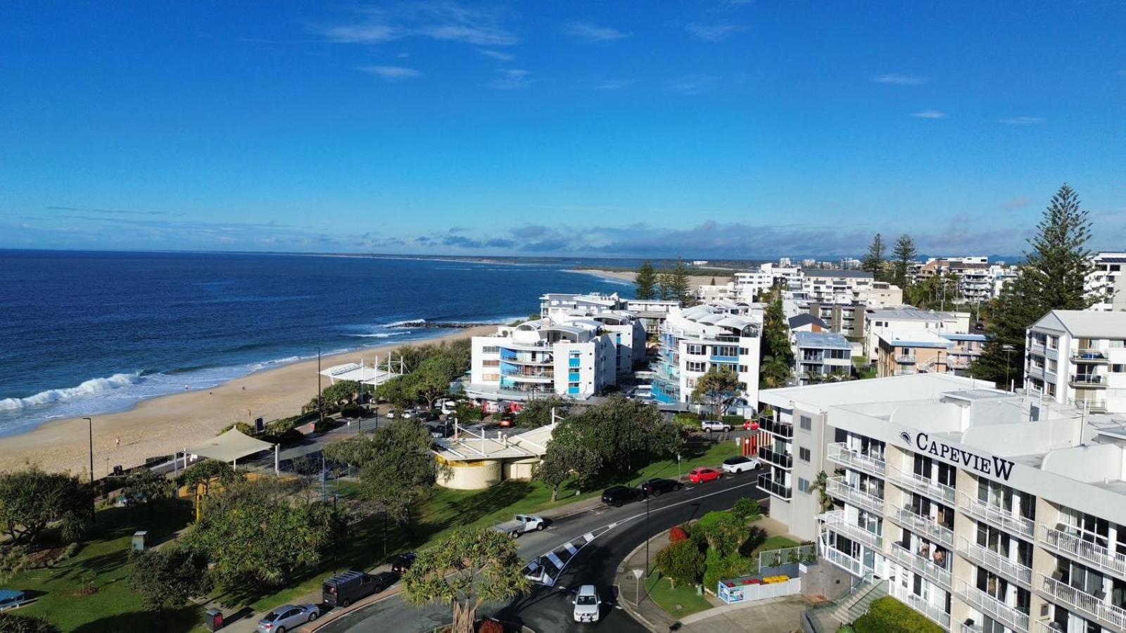 Capeview Apartments - Right On Kings Beach Caloundra Exteriér fotografie